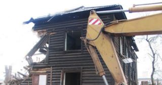 Демонтаж 2 этажного дома Пушкино, цена от 2684 руб.