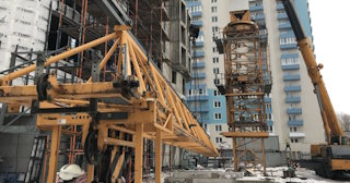 Демонтаж башенного крана в Пушкино - услуги по демонтажу от Сварной-Пшк от 1579 руб.