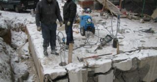 Демонтаж старого фундамента Пушкино, цена от 3000 руб.